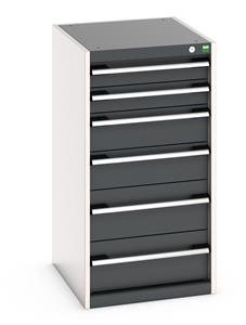 Cabinet consists of 2 x 100mm, 2 x 150mm and 2 x 200mm high drawers 100% extension drawer with internal dimensions of 400mm wide x 525mm deep. The drawers... Bott Cubio Drawer Cabinets 525 x 650 Engineering tool storage cabinets